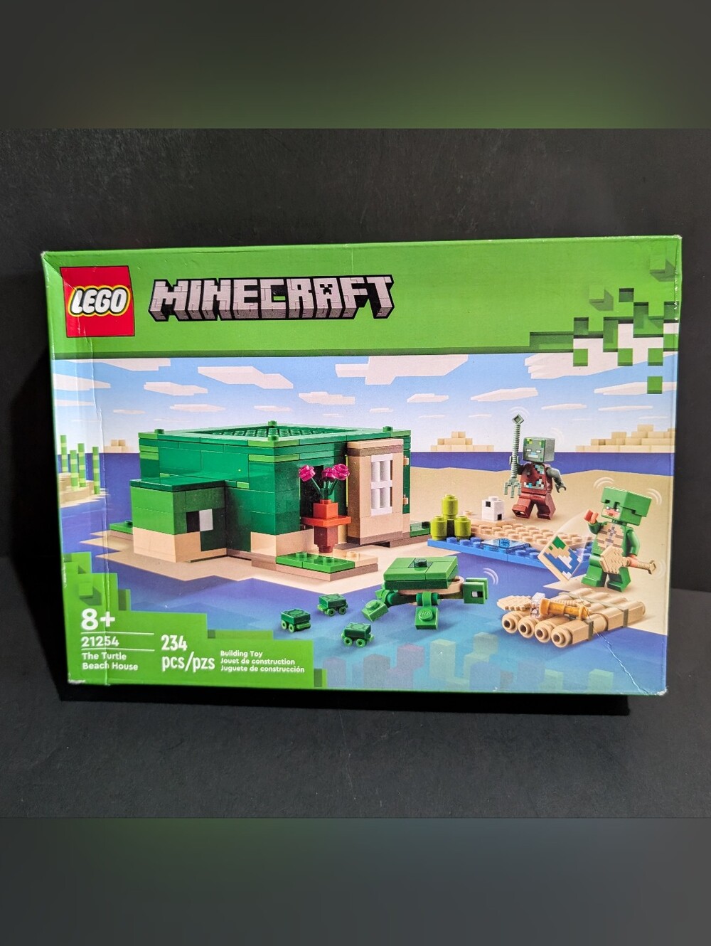 LEGO Minecraft: The Turtle Beach House Building Set 21254 New Sealed